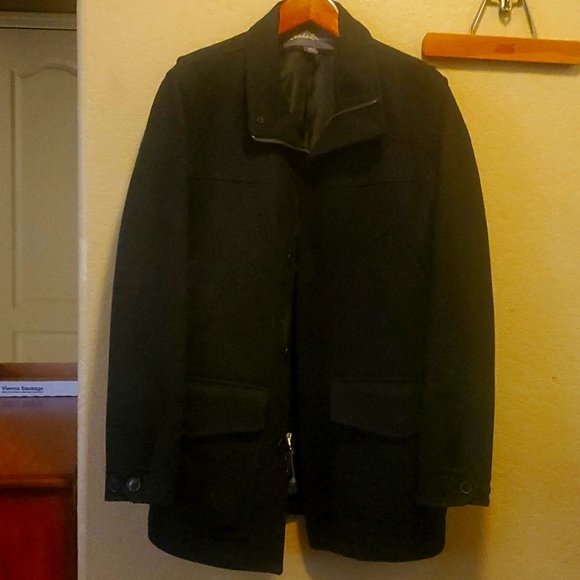 Mens Wool Jacket by Eddie Bauer Size Medium - Picture 1 of 8